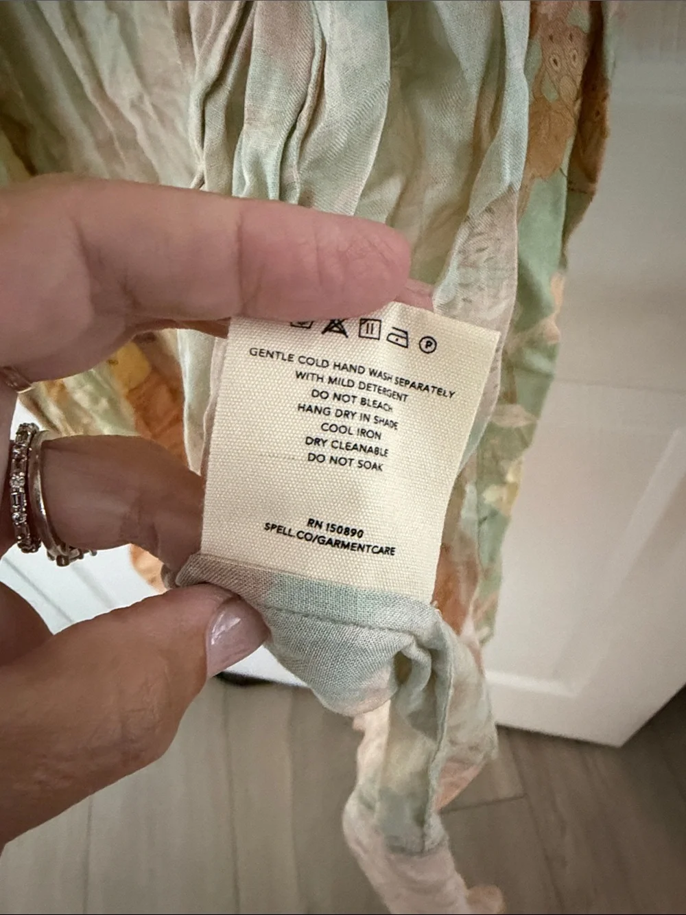 Spell Kimono worn once EUC - Picture 6 of 8